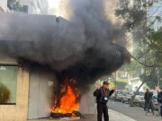 إصابتان بقصف إسرائيلي استهدف مركبة قضاء مدينة صيدا جنوبي لبنان