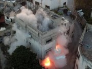 الاحتلال يفجر منزل الشهيد جعفر منى في مدينة نابلس