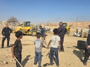 بالفيديو || الاحتلال يهدم قرية "عرب المسك" بالنقب