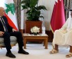 أمير قطر والرئيس اللبناني يؤكدان على «الحوار والدبلوماسية» لحل قضايا المنطقة