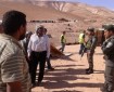 وفد بريطاني يطّلع على معاناة المواطنين في تجمع عرب المليحات شمال غرب أريحا