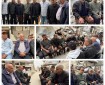 لجنة الطوارئ العليا في شمال قطاع غزة تزور الطبيب الدكتور نهاد غنيم الذي فقد أسرته بمشروع بيت لاهيا