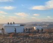 مستوطنون يشرعون بؤرة استيطانية شرق رام الله
