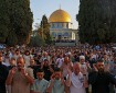 عشرات الآلاف يؤدون صلاة عيد الأضحى في الأقصى وسط إجراءات مشددة واستفزازات المستوطنين