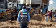 "الفارس الشهم 3" تطلق مشروعا لصيانة شبكات الصرف الصحي في خانيونس