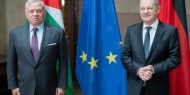 العاهل الأردني والمستشار الألماني يؤكدان ضرورة استعادة وقف إطلاق النار في قطاع غزة