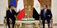 السيسي وماكرون يوقعان اتفاقية تتعلق بعلاج الفلسطينيين من غزة