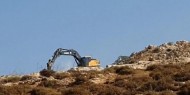 بالفيديو || الاحتلال يشرع بهدم وتجريف قرب رام الله